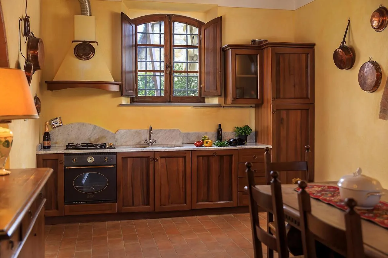 בית חווה San Donato in Poggio Le Filigare Winery & Accomodation In Chianti איטליה